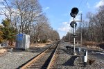  Looking east along the Raritan Valley Line from just east of the White House Depot 